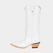 D2024 - Bota puntal sencilla grizzly blanco